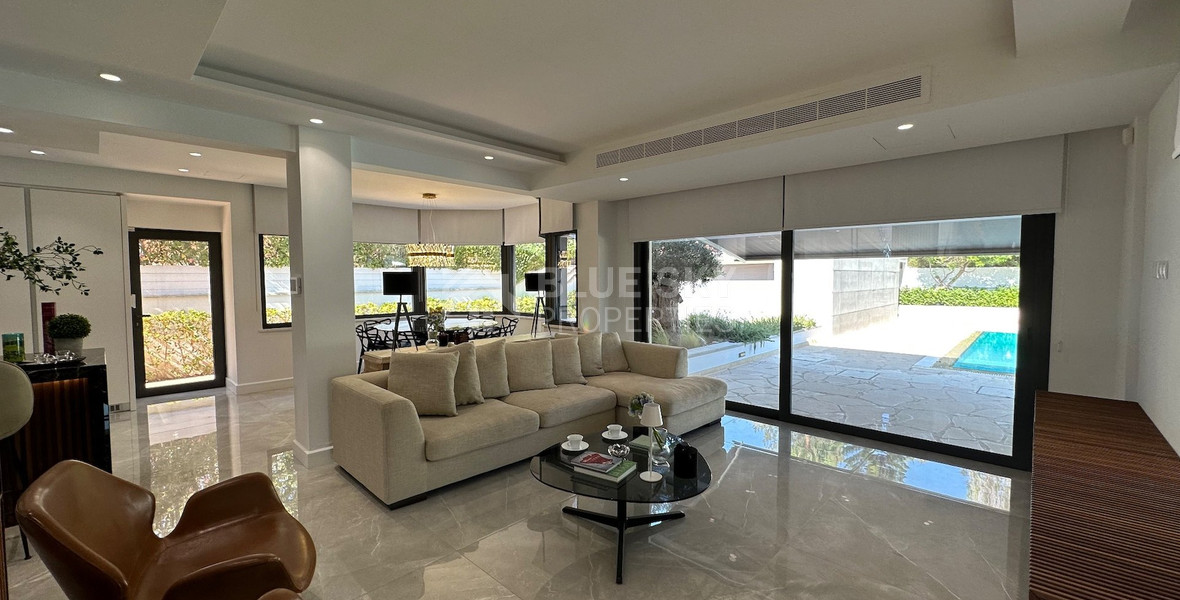 FOR SALE LUXURY FURNISHED 4 BEDROOM VILLA WITH SEPARATE MAIDS QUARTER WITH BEAUTIFUL GARDENS AND POOL IN GERMASOGIA AREA.