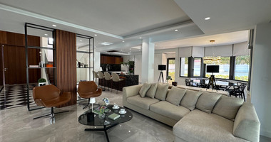 FOR SALE LUXURY FURNISHED 4 BEDROOM VILLA WITH SEPARATE MAIDS QUARTER WITH BEAUTIFUL GARDENS AND POOL IN GERMASOGIA AREA.