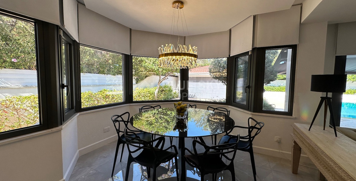 FOR SALE LUXURY FURNISHED 4 BEDROOM VILLA WITH SEPARATE MAIDS QUARTER WITH BEAUTIFUL GARDENS AND POOL IN GERMASOGIA AREA.