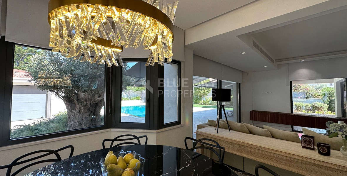 FOR SALE LUXURY FURNISHED 4 BEDROOM VILLA WITH SEPARATE MAIDS QUARTER WITH BEAUTIFUL GARDENS AND POOL IN GERMASOGIA AREA.