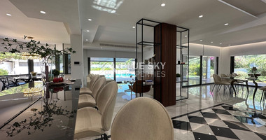 FOR SALE LUXURY FURNISHED 4 BEDROOM VILLA WITH SEPARATE MAIDS QUARTER WITH BEAUTIFUL GARDENS AND POOL IN GERMASOGIA AREA.