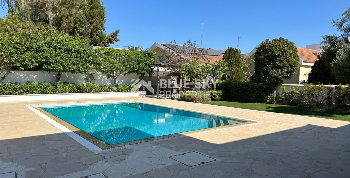 FOR SALE LUXURY FURNISHED 4 BEDROOM VILLA WITH SEPARATE MAIDS QUARTER WITH BEAUTIFUL GARDENS AND POOL IN GERMASOGIA AREA.