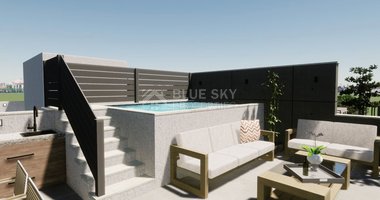 Brand New-Modern Design Two Bedroom Top Floor Apartment With Roof Garden And Pool, Walking Distance From Limassol Marina