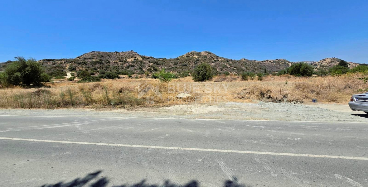 Tourist land for sale in Pissouri village, Limassol