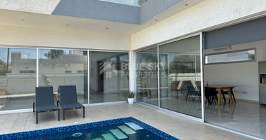 A lovely modern Detached Three Bedroom house in the sought after location of Ekali opposite a park.