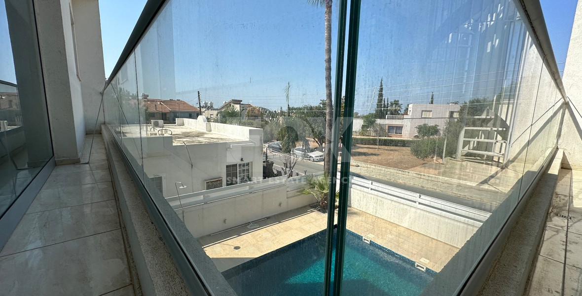 A lovely modern Detached Three Bedroom house in the sought after location of Ekali opposite a park.