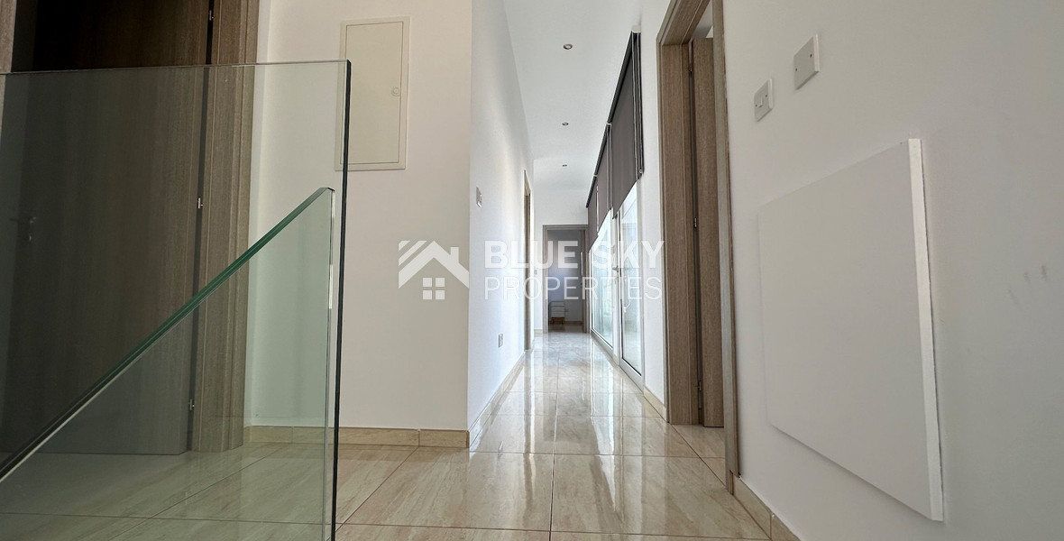 A lovely modern Detached Three Bedroom house in the sought after location of Ekali opposite a park.