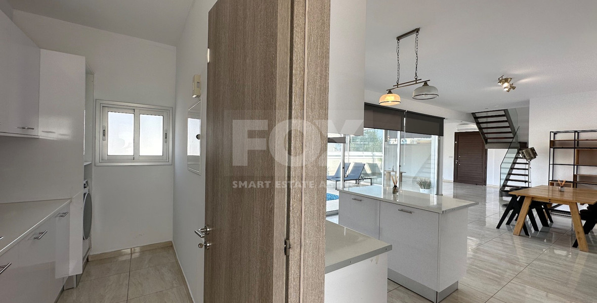 A lovely modern Detached Three Bedroom house in the sought after location of Ekali opposite a park.