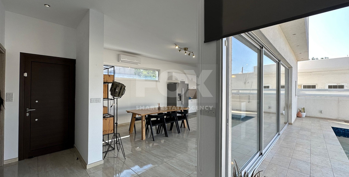 A lovely modern Detached Three Bedroom house in the sought after location of Ekali opposite a park.