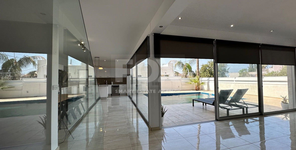 A lovely modern Detached Three Bedroom house in the sought after location of Ekali opposite a park.