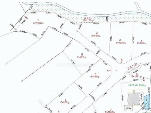 Residential Plot for sale in Parekklisia: in a Cul-de-sac & Next to Green Area