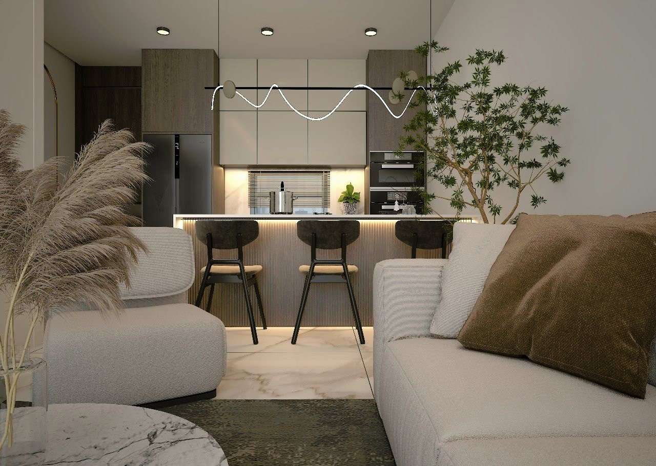 Квартира 1 спальня 51 м² муниципалитет Пафос, Кипр