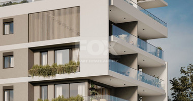 Top floor Two bedroom apartment with roof garden for sale in Agios Athanasios, Limassol