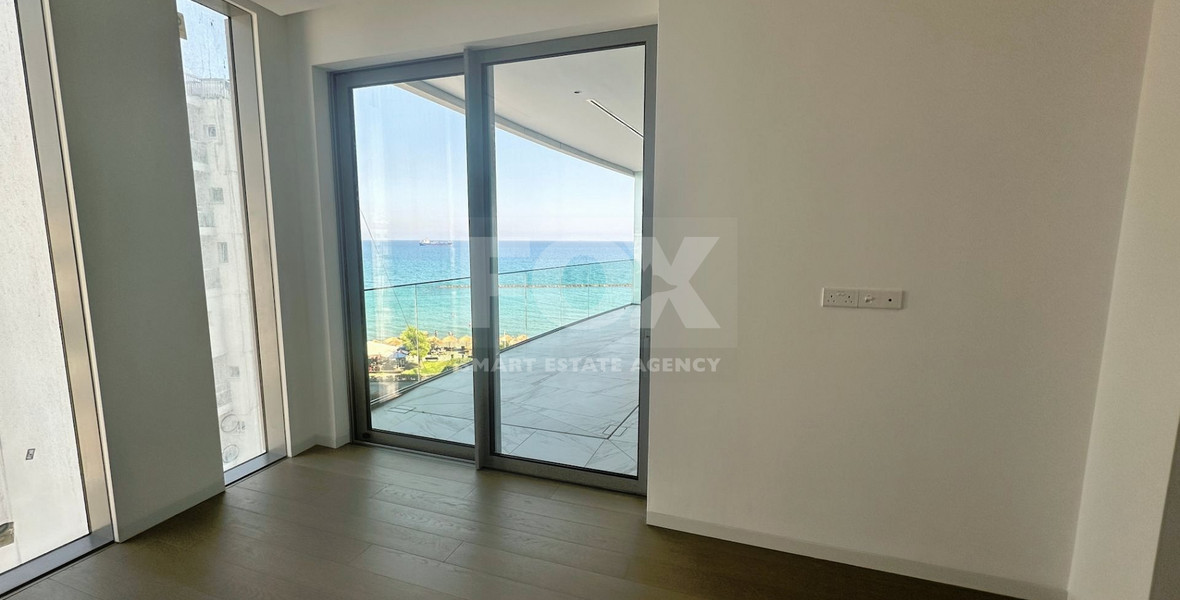 Three bedroom seafront apartment for rent in Neapoli, Limassol