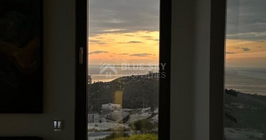 Outstanding villa with panoramic unobstructed seaview for sale in Agios Tychonas