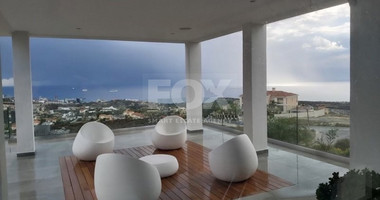 Outstanding villa with panoramic unobstructed seaview for sale in Agios Tychonas