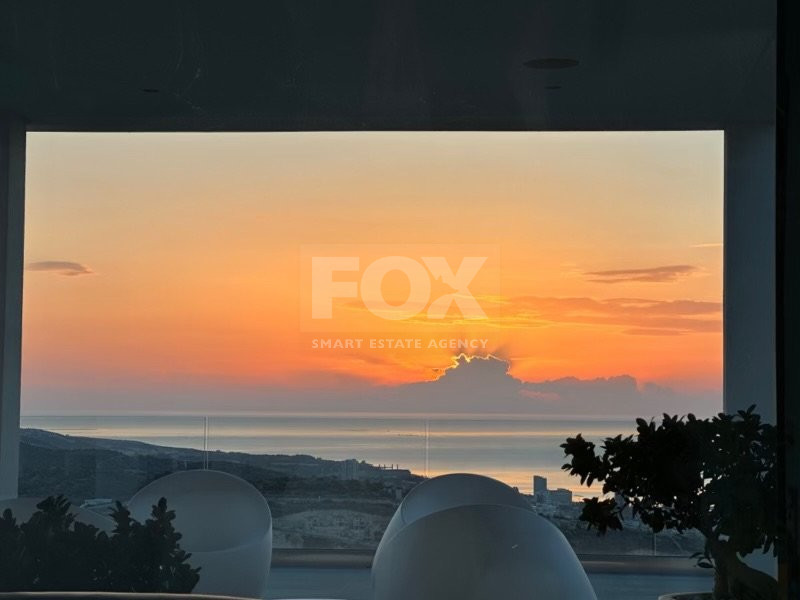 Outstanding villa with panoramic unobstructed seaview for sale in Agios Tychonas