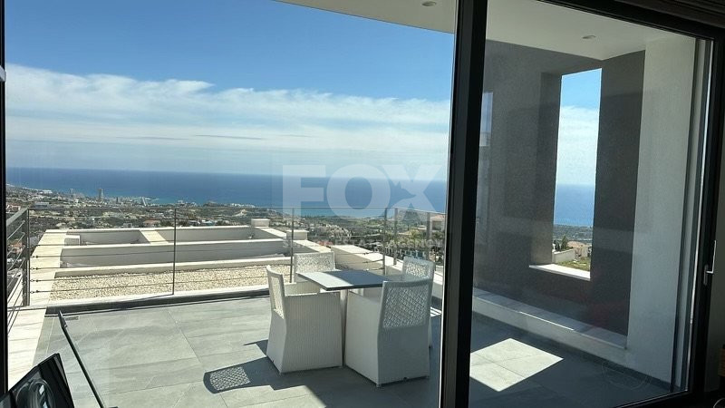 Outstanding villa with panoramic unobstructed seaview for sale in Agios Tychonas