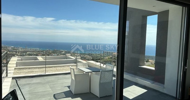 Outstanding villa with panoramic unobstructed seaview for sale in Agios Tychonas