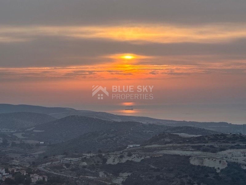 Outstanding villa with panoramic unobstructed seaview for sale in Agios Tychonas