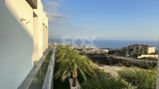 Outstanding villa with panoramic unobstructed seaview for sale in Agios Tychonas