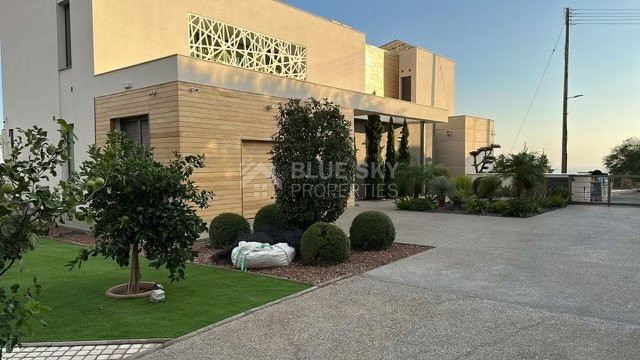 Outstanding villa with panoramic unobstructed seaview for sale in Agios Tychonas
