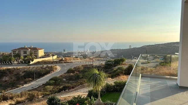 Outstanding villa with panoramic unobstructed seaview for sale in Agios Tychonas