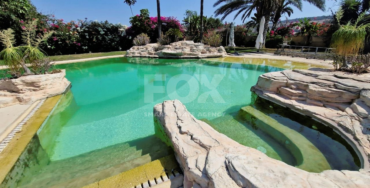 Set in 5360 sq.m. Luxurious Villa for Sale in Parekklisia – A Tranquil Retreat in Limassol