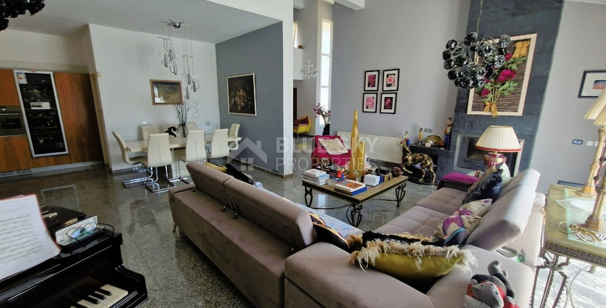 Set in 5360 sq.m. Luxurious Villa for Sale in Parekklisia – A Tranquil Retreat in Limassol