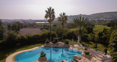 Set in 5360 sq.m. Luxurious Villa for Sale in Parekklisia – A Tranquil Retreat in Limassol