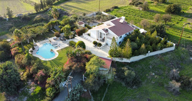 Set in 5360 sq.m. Luxurious Villa for Sale in Parekklisia – A Tranquil Retreat in Limassol