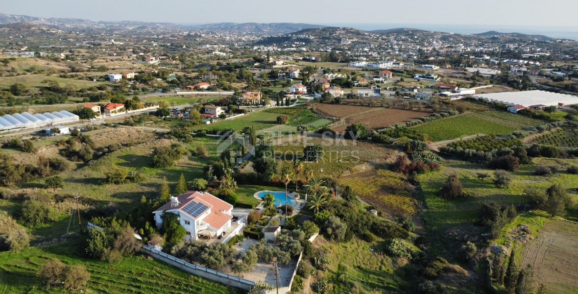 Set in 5360 sq.m. Luxurious Villa for Sale in Parekklisia – A Tranquil Retreat in Limassol