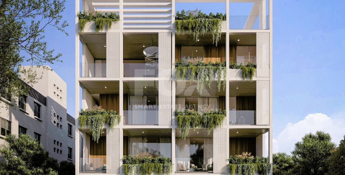 Top Floor Three bedroom apartment with roof garden for sale in Agios Nikolaos, Limassol