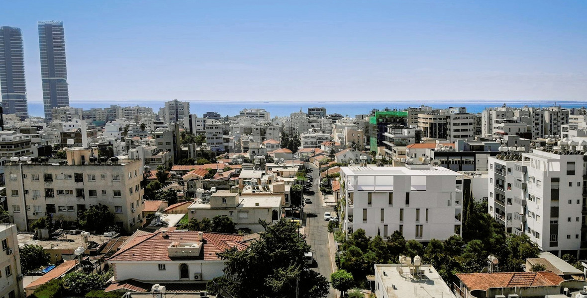 Top Floor Three bedroom apartment with roof garden for sale in Agios Nikolaos, Limassol