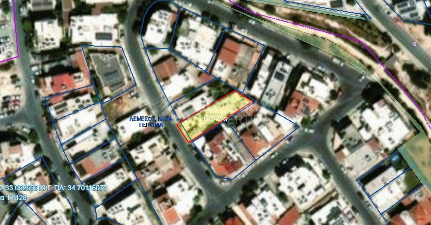 INVESTMENT OPPORTUNITY PLOT WITH PLANS AND PERMITS IN CENTRALLIMASSOL MESA GEITONIA