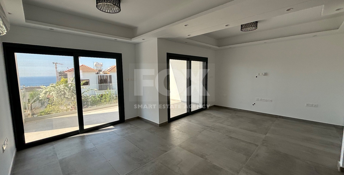 FOUR BEDROOM HOUSE WITH BREATHTAKING SEA VIEW FOR SALE IN AGIOS TYCHONAS LIMASSOL