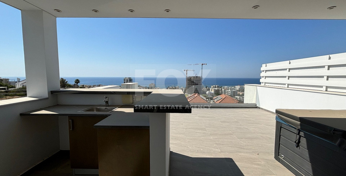 BREATHTAKING SEA VIEW HOUSE FOR SALE IN AGIOS TYCHONAS LIMASSOL