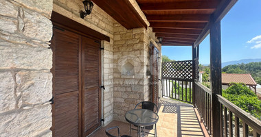 Two Traditional Stone houses with Pool in Salamiou