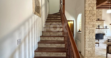 Two Traditional Stone houses with Pool in Salamiou