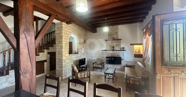 Two Traditional Stone houses with Pool in Salamiou