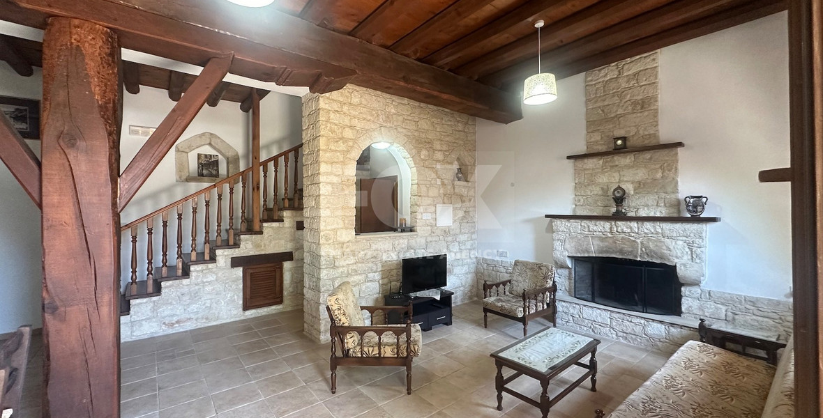 Two Traditional Stone houses with Pool in Salamiou
