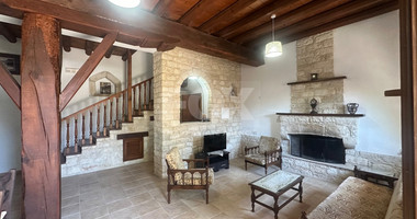Two Traditional Stone houses with Pool in Salamiou