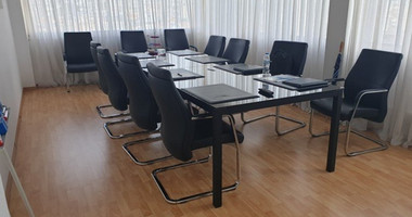 Modern office fully furnished and equipped with computers, server, to Rent In Agios Nikolaos Limassol