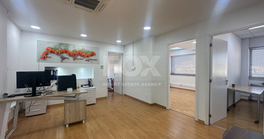 Modern office fully furnished and equipped with computers, server, to Rent In Agios Nikolaos Limassol