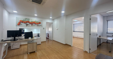 Modern office fully furnished and equipped with computers, server, to Rent In Agios Nikolaos Limassol
