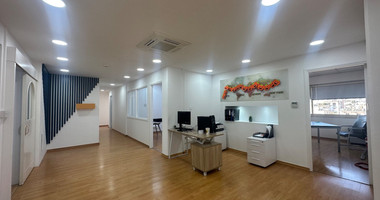 Modern office fully furnished and equipped with computers, server, to Rent In Agios Nikolaos Limassol
