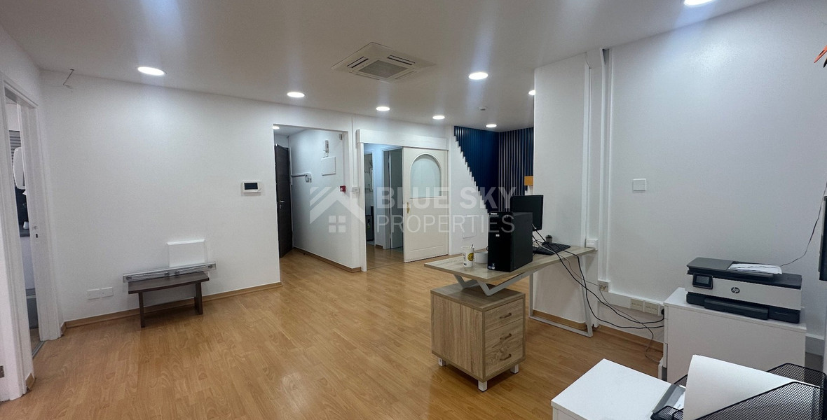 Modern office fully furnished and equipped with computers, server, to Rent In Agios Nikolaos Limassol
