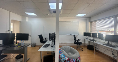 Modern office fully furnished and equipped with computers, server, to Rent In Agios Nikolaos Limassol