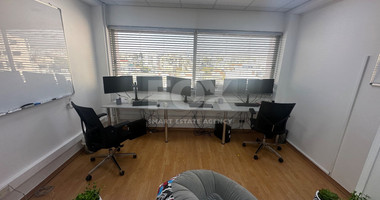 Modern office fully furnished and equipped with computers, server, to Rent In Agios Nikolaos Limassol