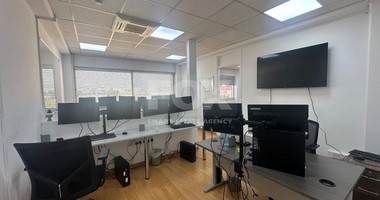 Modern office fully furnished and equipped with computers, server, to Rent In Agios Nikolaos Limassol